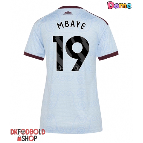 Aston Villa Ibrahim Mbaye #19 Tredje trøje Dame 2026-27 Kort ærmer